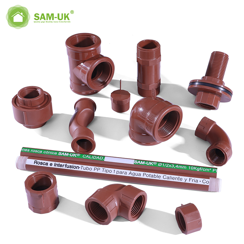 PPH female elbow for hot water from China Manufacturer - Taizhou Zhuoxin  Plastics Co., Ltd.